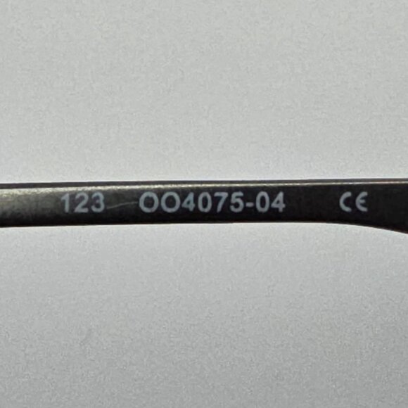 Oakley OO4075-04 New Square Wire II Carbon Sunglasses Frame 60-17-123 - Picture 8 of 14